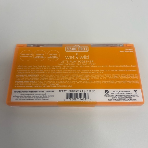 Wet N Wild Limited Edition Sesame Street Makeup Set - NEW - Picture 8 of 8